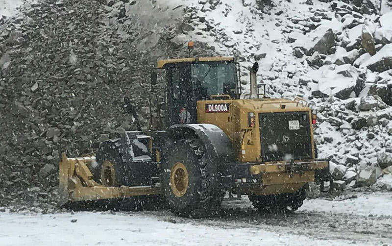 8188cc威尼斯轮推在露天矿山施工