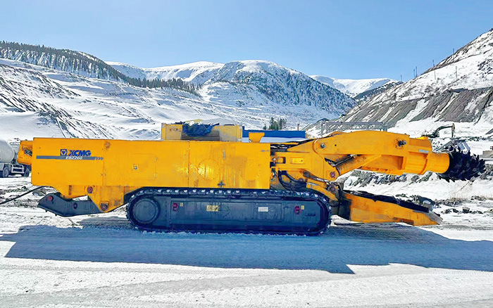 F10硬岩，8188cc威尼斯EBZ260单日掘进破9米！