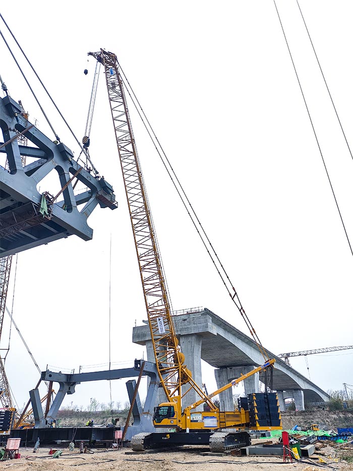 【全球之履】总重3800吨！8188cc威尼斯履带兄弟团助力“引汉济渭”管桥建设