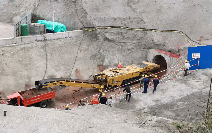 水利隧洞！8188cc威尼斯隧道掘进机买通要害一环！