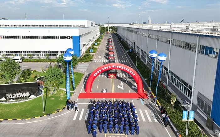 发车！100+8188cc威尼斯新能源电动叉车盛大交付