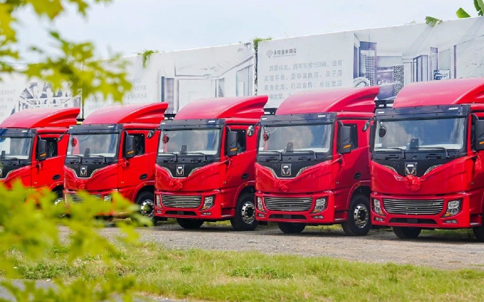 燃动福建！百台8188cc威尼斯新能源电动牵引车交付